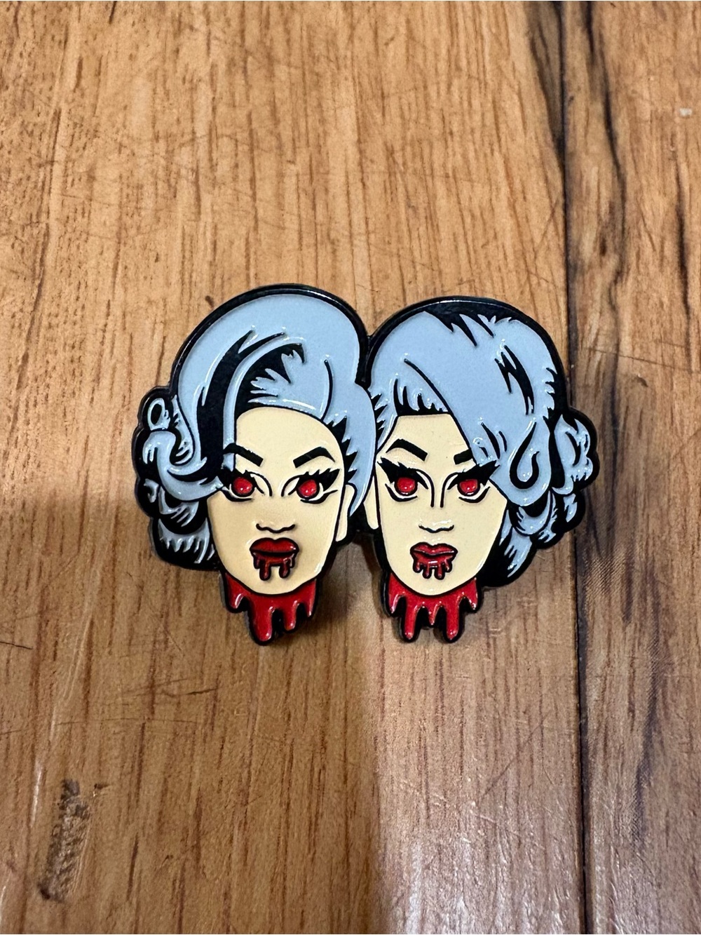 Boulet brothers enamel pin